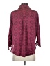 Cato 100% Polyester Burgundy 3/4 Sleeve Blouse Size S - photo 2