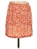 Unbranded Floral Orange Casual Skirt Size P (petite) - photo 1