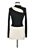 Shein Black Long Sleeve Top Size 6 - photo 1
