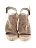 Wild Diva Tan Wedges Size 7 - photo 2