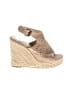 Wild Diva Tan Wedges Size 7 - photo 1