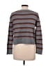 Emory Park Stripes Gray Pullover Sweater Size M - photo 2