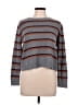 Emory Park Stripes Gray Pullover Sweater Size M - photo 1
