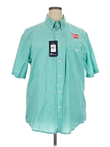 Chaps Short Sleeve Button-Down Shirt (view 1)