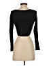 Shein Black Long Sleeve Top Size 2 - photo 2