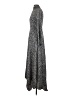 Halston 100% Polyester Animal Print Multi Color Gray Casual Dress Size 2 - photo 5
