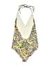 La DoubleJ Paisley Yellow One Piece Swimsuit Size M - photo 2