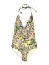 La DoubleJ Paisley Yellow One Piece Swimsuit Size M - photo 1