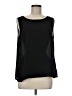 Talbots Outlet 100% Polyester Black Sleeveless Blouse Size M - photo 1