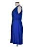 Gilli Solid Blue Casual Dress Size L - photo 5