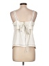 MAAC London 100% Polyester Ivory Sleeveless Top Size L - photo 2