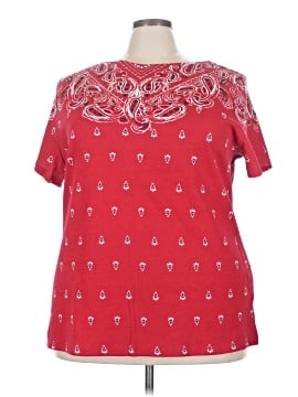 Karen Scott Short Sleeve Blouse (view 1)