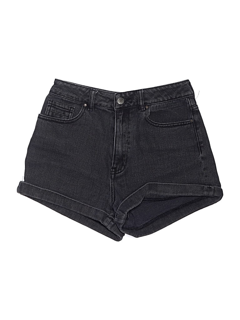 Pre-owned Kendall & Kylie Denim Shorts In Black