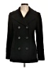 Fleurette 100% Wool Black Wool Coat Size 10 - photo 1