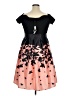 Unbranded Hearts Black Cocktail Dress Size XXL - photo 2