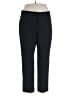 Banana Republic Solid Black Wool Pants Size 14 - photo 1