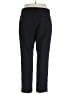 Banana Republic Solid Black Wool Pants Size 14 - photo 2