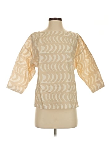 Marimekko for Uniqlo 3/4 Sleeve Blouse (view 1)