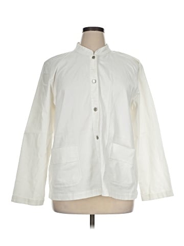 Eileen Fisher 3/4 Sleeve Button-Down Shirt (view 1)