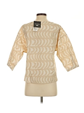 Marimekko for Uniqlo 3/4 Sleeve Blouse (view 2)