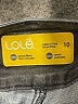Lole Chevron-herringbone Black Jeans Size 10 - photo 7