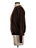 Zara 100% Lana Wool Brown Wool Pullover Sweater Size S - photo 5