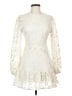 Assorted Brands Ivory Cocktail Dress Size S - photo 1
