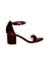 Bamboo Burgundy Sandals Size 9 - photo 1