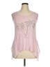 Assorted Brands Pink Sleeveless T-Shirt Size XL - photo 1