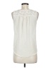 Pearl 100% Polyester Ivory Sleeveless Blouse Size M - photo 2