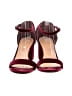 Bamboo Burgundy Sandals Size 9 - photo 2