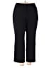 Lane Bryant Solid Black Active Pants Size 18 - photo 1