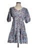 Sundry Paisley Blue Casual Dress Size Sm (1) - photo 1