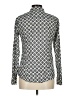 J.Crew Print Ivory Long Sleeve Blouse Size 6 - photo 2