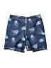 Nautica 100% Polyester Animal Print Blue Board Shorts Size 3T - photo 2
