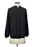 Ann Taylor 100% Polyester Black 3/4 Sleeve Blouse Size XXS - photo 1