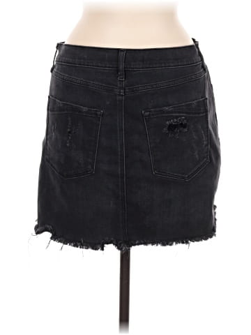 Express Denim Skirt (view 2)
