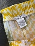 rue21 100% Rayon Checkered-gingham Yellow Shorts Size L - photo 3