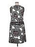 Talbots Print Black Cocktail Dress Size 16 - photo 2