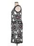 Talbots Print Black Cocktail Dress Size 16 - photo 5