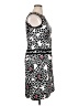 Talbots Print Black Cocktail Dress Size 16 - photo 4