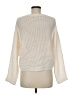 Ann Taylor Solid Ivory Pullover Sweater Size M - photo 2