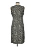 Talbots Paisley Gray Cocktail Dress Size 6 Petite - photo 2