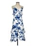 Lulus 100% Rayon Floral Blue Cocktail Dress Size XS - photo 1