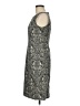 Talbots Paisley Gray Cocktail Dress Size 6 Petite - photo 5