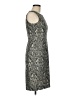 Talbots Paisley Gray Cocktail Dress Size 6 Petite - photo 4