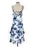 Lulus 100% Rayon Floral Blue Cocktail Dress Size XS - photo 2