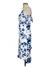 Lulus 100% Rayon Floral Blue Cocktail Dress Size XS - photo 5