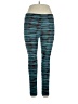 Lularoe Print Teal Leggings Size 1X (Tall & Curvy) - photo 1