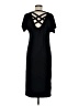 Athleta Solid Black Casual Dress Size M - photo 2